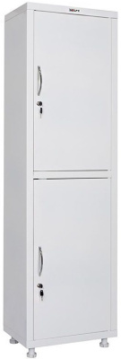 Шкаф медицинский металлический Hilfe МД 1 1657/SS